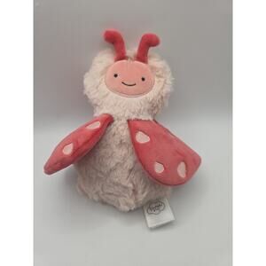 Slumberkins Pink Rose Lady Bug Plush Stuffed Animal 2021 6.5 Inch